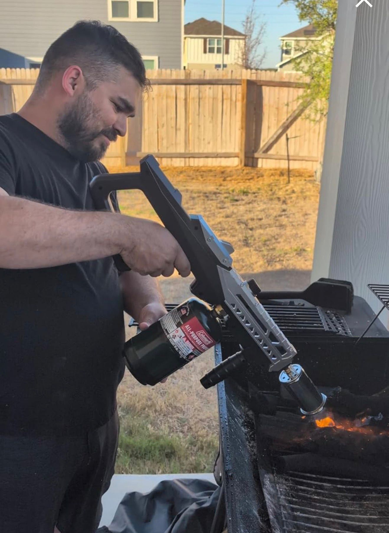 Blaze Torch propane setup